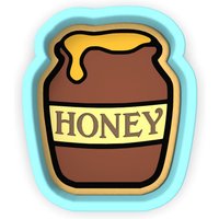 Honig-Ausstechform | Stempel Schablone - Scharfe Kanten Schneller Versand Wählen Sie Ihre Eigene Größe von CookieCutterLady