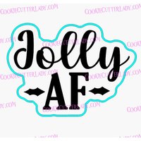 Jolly Af-Ausstechform | Stempel Schablone - Scharfe Kanten Schneller Versand Wählen Sie Ihre Eigene Größe #1 von CookieCutterLady