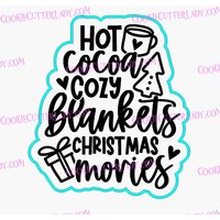 Kakao Decken Filme Cookie Cutter | Stempel Schablone - Scharfe Kanten Schneller Versand Wählen Sie Ihre Eigene Größe #1 von CookieCutterLady