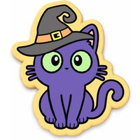 Katze Trägt Hut-Ausstechform | Stempel Schablone - Scharfe Kanten Schneller Versand Wählen Sie Ihre Eigene Größe #1 von CookieCutterLady