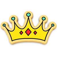 Krone Ausstechform Stempel | Schablone Debosser - Scharfe Kanten Schneller Versand Wählen Sie Ihre Eigene Größe #1 von CookieCutterLady