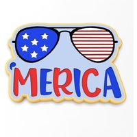 Merica Brillenschneider - Scharfe Kanten Schneller Versand Wählen Sie Ihre Eigene Größe #1 von CookieCutterLady