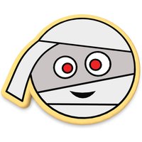 Mumien-Gesicht-Ausstechform | Stempel Schablone - Scharfe Kanten Schneller Versand Wählen Sie Ihre Eigene Größe #3 von CookieCutterLady