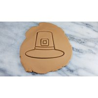 Pilgerhut-Ausstechform 2-Teilig, Umriss & Stempel - Scharfe Kanten Schneller Versand Wählen Sie Ihre Eigene Größe von CookieCutterLady