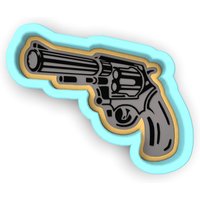 Revolver Cookie Cutter | Stempel Schablone - Scharfe Kanten Schneller Versand Wählen Sie Ihre Eigene Größe #1 von CookieCutterLady