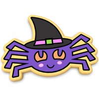 Spinne Mit Hut-Ausstechform | Stempel Schablone - Scharfe Kanten Schneller Versand Wählen Sie Ihre Eigene Größe #2 von CookieCutterLady