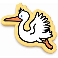 Storch-Ausstechform | Stempel Schablone #1 von CookieCutterLady