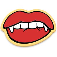 Vampir Lippen Cookie Cutter | Stempel Schablone - Scharfe Kanten Schneller Versand Wählen Sie Ihre Eigene Größe #2 von CookieCutterLady