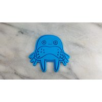 Walross Gesicht Ausstechform 2-Teilig, Stempel & Umriss #1 - Scharfe Kanten Schneller Versand Wählen Sie Ihre Eigene Größe von CookieCutterLady