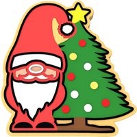 Weihnachts-Wichtel-Ausstechform | Stempel Schablone - Scharfe Kanten Schneller Versand Wählen Sie Ihre Eigene Größe #1 von CookieCutterLady
