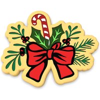 Weihnachtsband-Ausstechform | Stempel Schablone - Scharfe Kanten Schneller Versand Wählen Sie Ihre Eigene Größe von CookieCutterLady