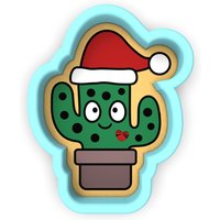 Weihnachtskaktus-Ausstechform | Stempel Schablone - Scharfe Kanten Schneller Versand Wählen Sie Ihre Eigene Größe #2 von CookieCutterLady
