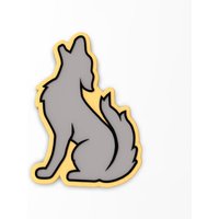 Wolf Heulen Cookie Cutter | Stempel Schablone - Scharfe Kanten Schneller Versand Wählen Sie Ihre Eigene Größe von CookieCutterLady