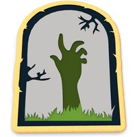 Zombie Grabstein-Ausstecher | Stempel Schablone - Scharfe Kanten Schneller Versand Wählen Sie Ihre Eigene Größe #1 von CookieCutterLady