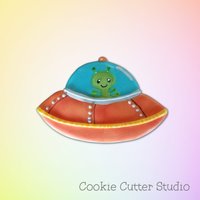 Alien Raumschiff Cookie Cutter von CookieCutterStudio