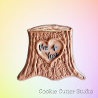 Baumstumpf Cookie Cutter Baumstumpf Cookie Cutter von CookieCutterStudio