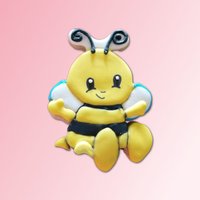 Biene Cookie Cutter 3, 5 Zoll Baby Bug Design von CookieCutterStudio