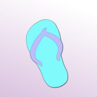 Flip Flop-Ausstecher von CookieCutterStudio