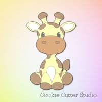 Giraffe Cookie Cutter Safari Tier, Lebensmittelsicheres Pla von CookieCutterStudio