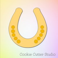 Hufeisen-Ausstechform, St. Patricks Day Ausstechform von CookieCutterStudio