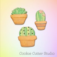 Kaktus-Ausstechform von CookieCutterStudio