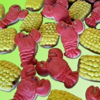Langusten Ausstechformen Und Maiskolben von CookieCutterStudio
