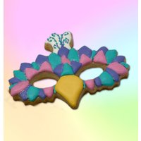 Mardi Gras Maske Ausstechform #9, Ausstechformen von CookieCutterStudio