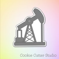 Pump-Jack Cookie Cutter von CookieCutterStudio