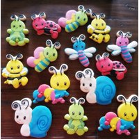 Raupe Cookie Cutter Baby Bug Fondant Cutter von CookieCutterStudio