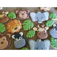 Safari Ausstecher Set, Mini Tier Fondant Set von CookieCutterStudio