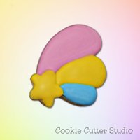 Stern Ausstechform, Sternschnuppe Ausstecher von CookieCutterStudio