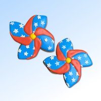Windrad Ausstecher von CookieCutterStudio