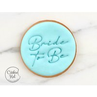 Bride To Be Style 2 - Fondant Prägestempel von CookieKut