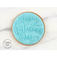 Happy Valentine's Day Style 2 - Valentinstag Reverse Embosser Stempel von CookieKut