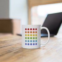 Lgbt Freiheit Vielfalt Regenbogen Punkte Pride Tasse Lgbt Freiheit Vielfalt Regenbogen Punkte Pride Tasse von CookieMonstaDesign