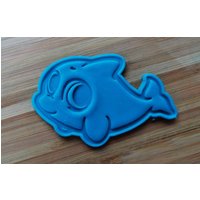 Delfin Ausstechform/stempel von CookieMonsterModels