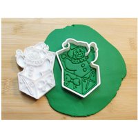 Weihnachtliche Spielzeugkiste Clown Ausstechform von CookieMonsterModels