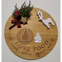 Weihnachtsbaum Ausstechform Und Stempel von CookieMonsterModels