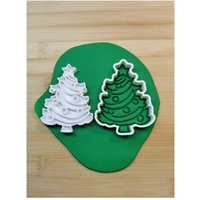 Weihnachtsbaum Ausstechform Und Stempel von CookieMonsterModels