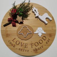 Weihnachtsengel Ausstechform Und Stempel von CookieMonsterModels