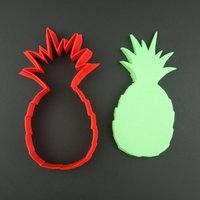 Ananas Ausstechform 3D Gedruckt - Geschenk Für Bäcker Sommer Kekse von CookieStampCreator