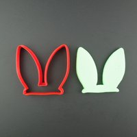Hasenohren Cookie Cutter 3D Gedrucktes Ostergebäck Hasenohren Cookie Cutter 3D Gedrucktes Ostergebäck von CookieStampCreator