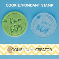 Oh Boy Keksstempel Und Fondant Prägestempel von CookieStampCreator