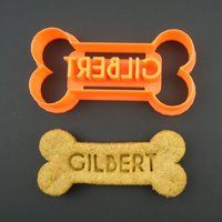 Personalisierte Hundeknochen-Ausstecher 3D Gedruckter Leckerbissen von CookieStampCreator