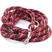 Geflochtene Hundeleine Aus Paracord. Sicher Und Langlebig Verstellbar, Verschiedene Längen Karabiner Wählbar, Art Mixed Colors Geflochtene Hundeleine Aus Paracord. Sicher Und Langlebig Verstellbar, Verschiedene Längen Karabiner Wählbar, Art Mixed Colors von CookieandFriends