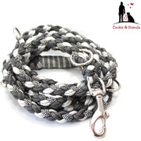 Paracord Leine, Verstellbar, Verschiedene Karabiner Und Längen Wählbar von CookieandFriends