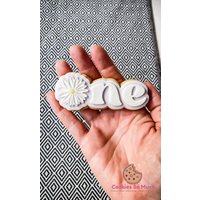 Daisy One Cookie Stamp Cutter, Debosser Cutter von CookiesSoMuch