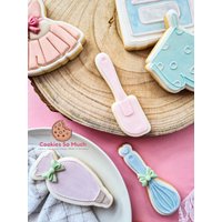 Dough Scraper Cookie Stamp Cutter, Debosser Cutter von CookiesSoMuch