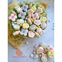 Easter Bunny Cookie Stamp Cutter, Debosser Easter Cookie Cutter von CookiesSoMuch