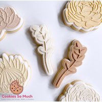 Leaf 2 Cookie Debosser Cutter von CookiesSoMuch